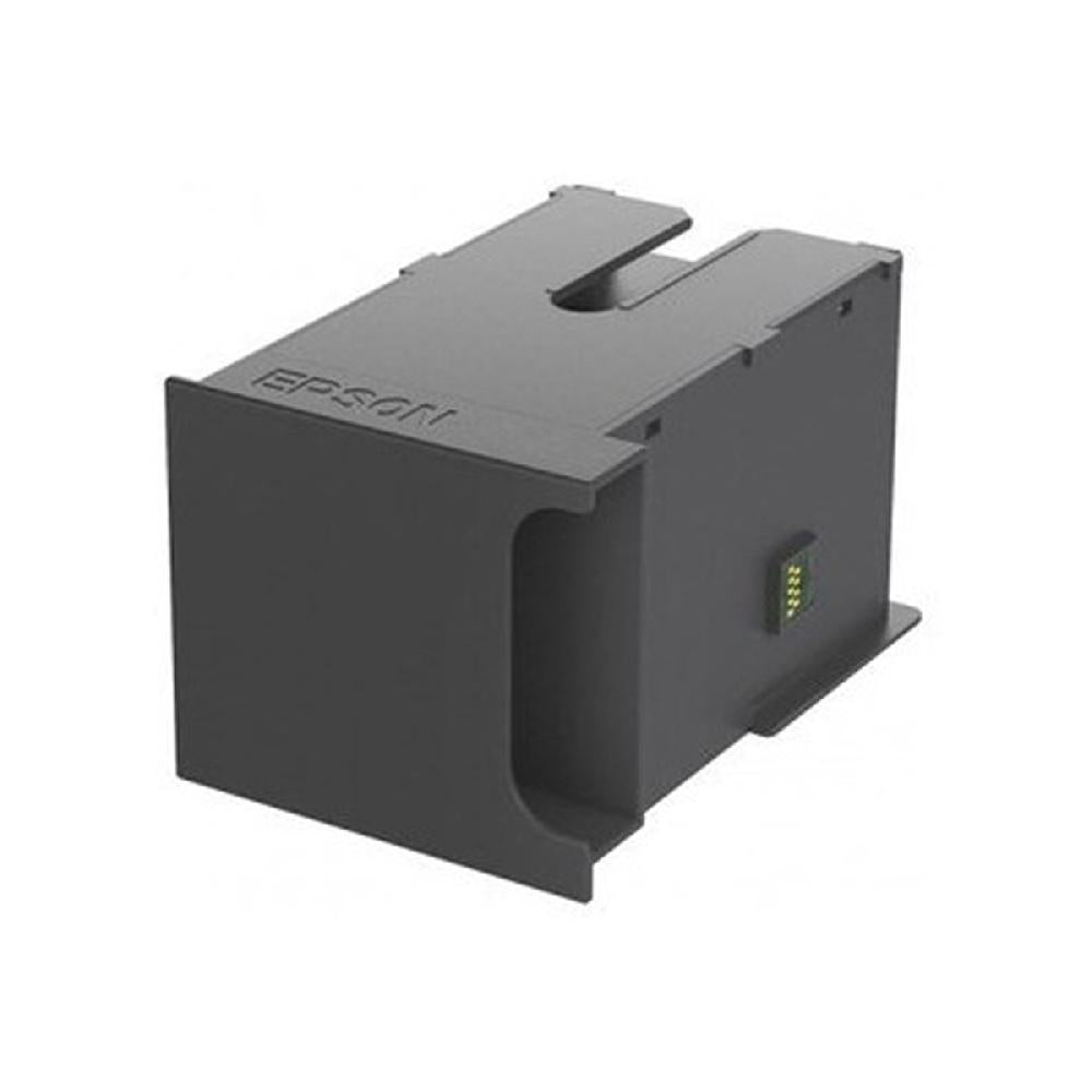 Caja de mantenimiento Epson T671000, esencial para el correcto funcionamiento de impresoras WorkForce Pro.