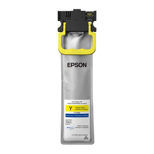 Bolsa de tinta epson t12n4 amarilla para workforce pro em-c800