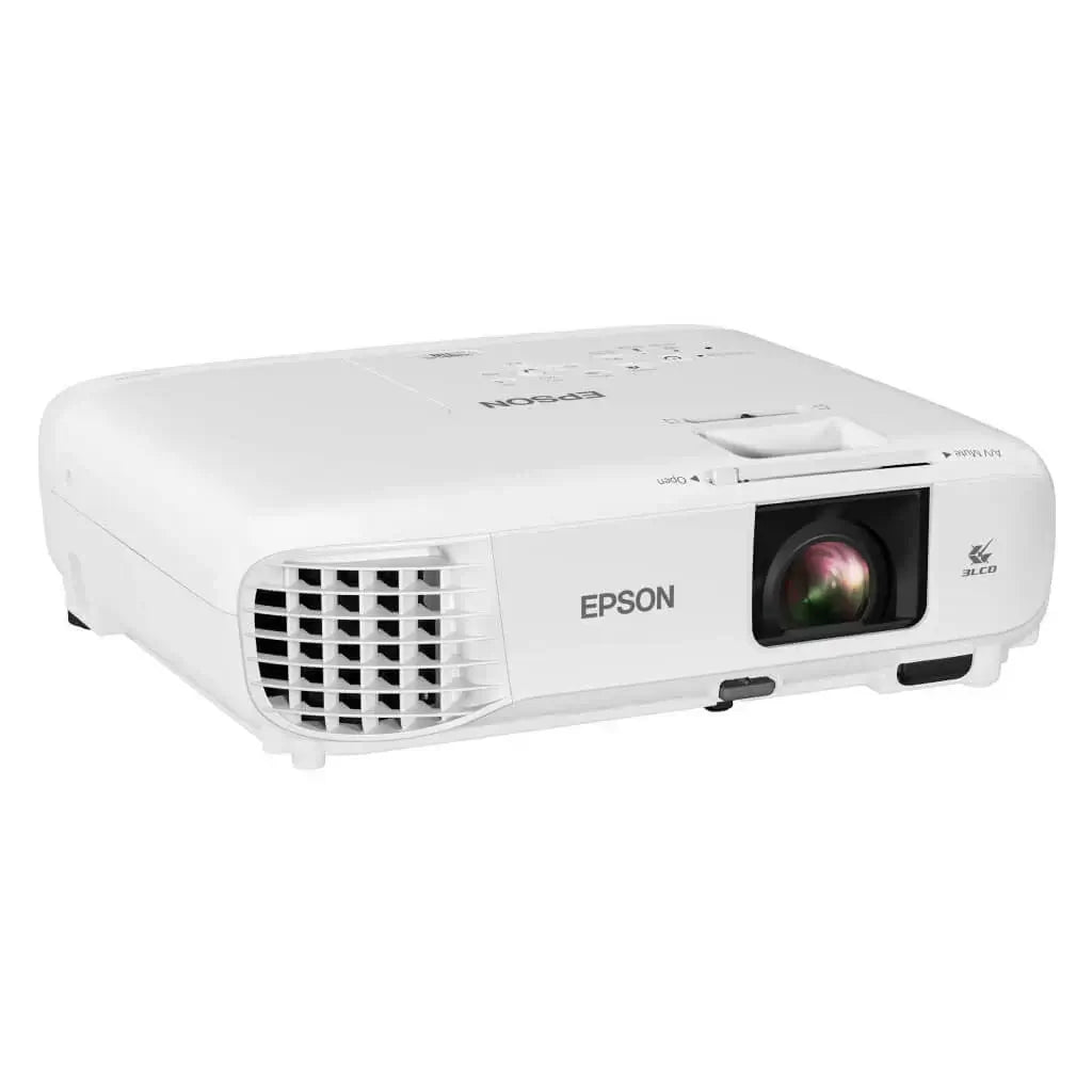 Proyector Epson PowerLite 118, dispositivo versátil con resolución XGA, ideal para presentaciones visuales.