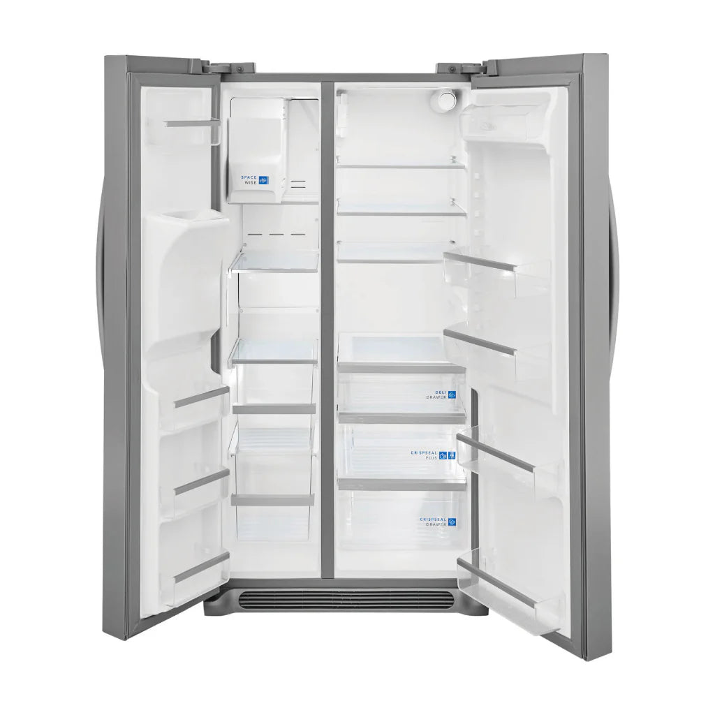 Frigidaire refrigerador side by side 25,6 pies Inverter con dispensador GRSS2652AF Refrigeradoras Costa Rica