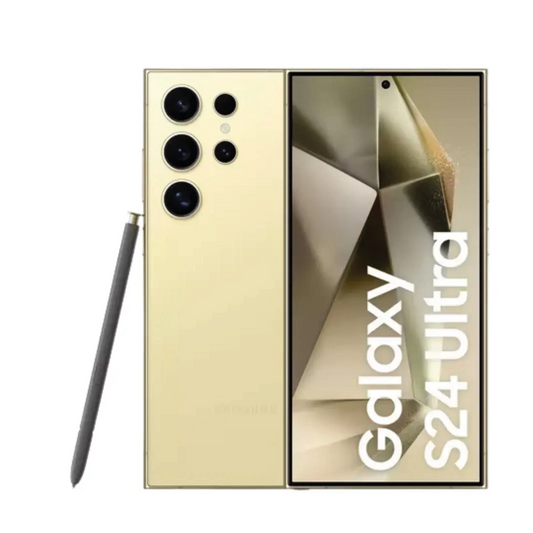 Celular Samsung Galaxy S24 Ultra 256GB TITANIUM YELLOW