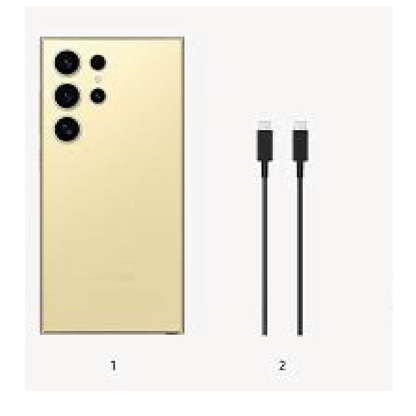 Celular Samsung Galaxy S24 Ultra 256GB TITANIUM YELLOW