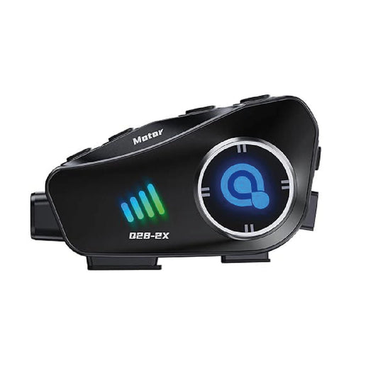 Auriculares de casco para motocicleta con cámara Q28 HD, gran angular 120° 32GB