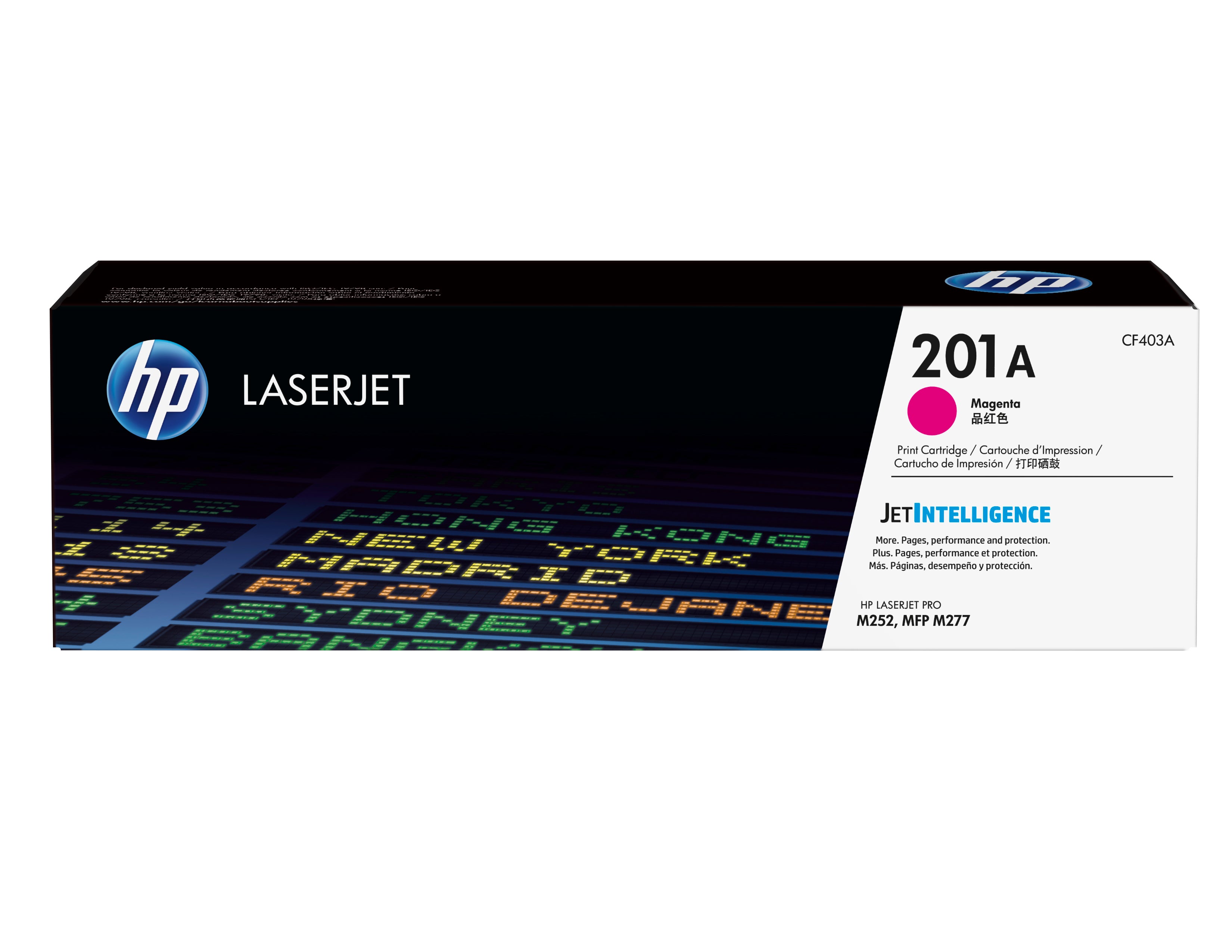 HP toner magenta 201A 1 400pgs CF403A Costa Rica
