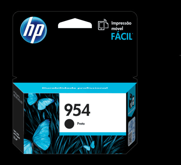 Hp Cartucho De Tinta Original 954 Negro L0S59Al