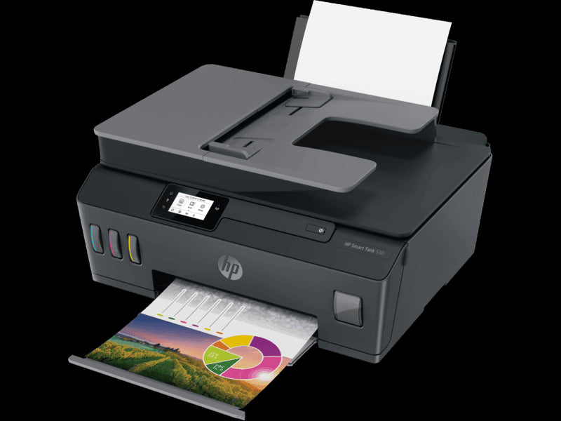 Hp Impresora Smart Tank 530 Multifuncional Con Adf 4Sb24A#Aky
