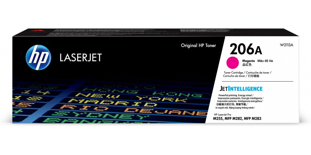 HP toner magenta #206A W2113A Tintas Costa Rica