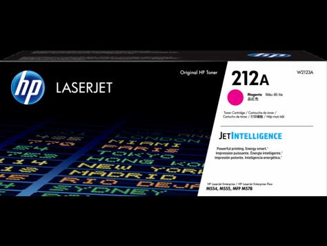 Tóner HP 212A magenta W2123A, cartucho original de impresión para impresoras HP LaserJet.