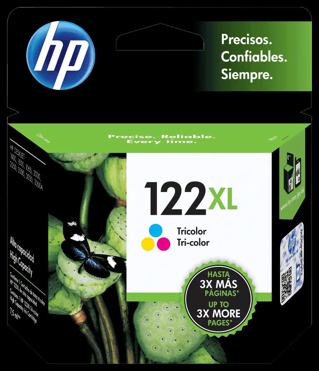 Hp Cartucho Color 330Pgs #122Xl Ch564Hl