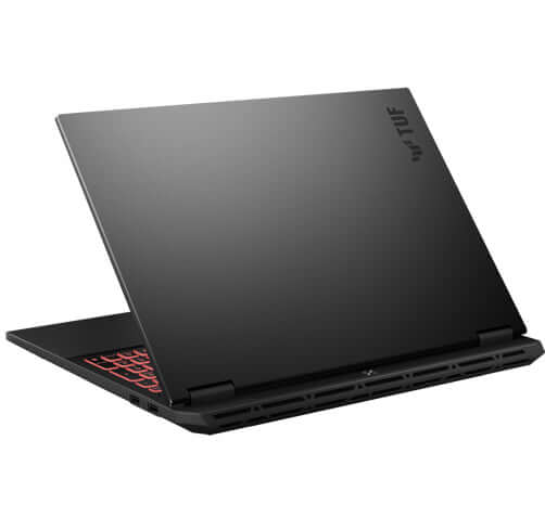 Laptop gaming ASUS RTX 5060, diseño elegante y moderno, ideal para gamers que buscan rendimiento.
