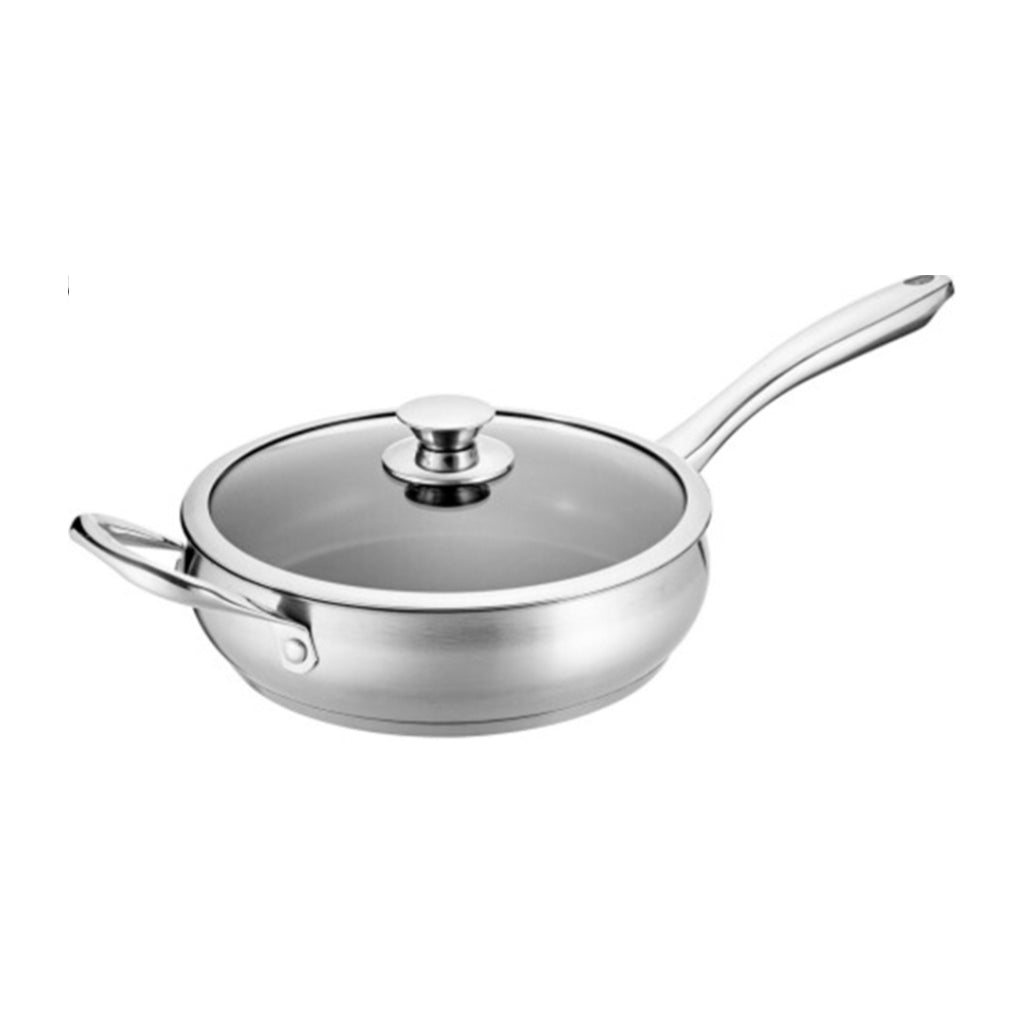 Sarten Acero Inox 24Cm  Hamilton Beach Hbq102