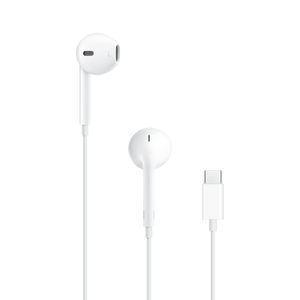 APPLE EARPODS USB-C BLANCO con diseño ergonómico y control integrado para dispositivos compatibles.