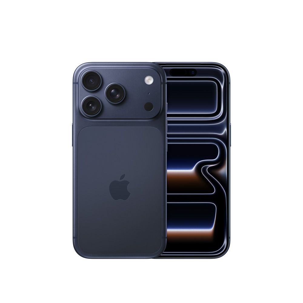iPhone 17 Pro 256GB Azul Apple con pantalla Super Retina XDR OLED y sistema de cámaras Pro.