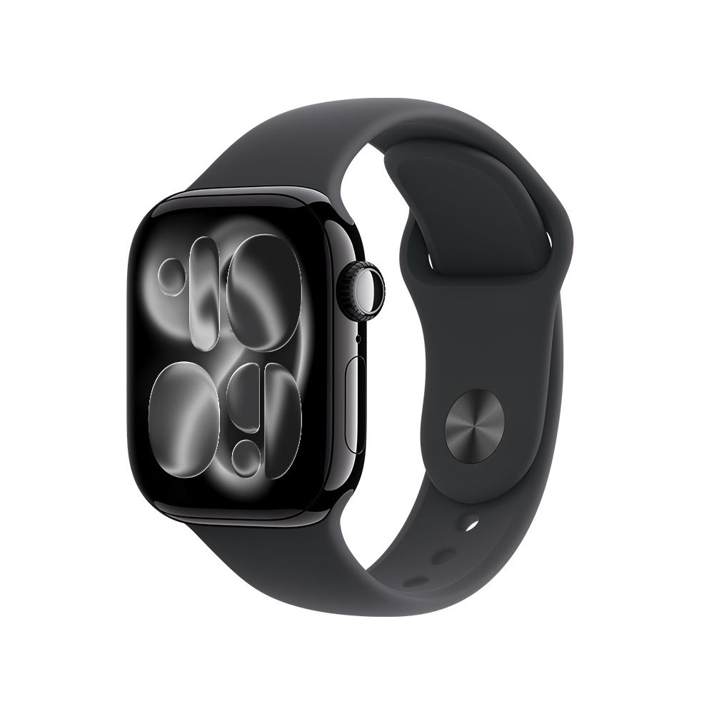 Apple Watch 11 42mm Negro aluminio con diseño ligero y chip S10, destacando su pantalla Retina Always-On y funciones avanzadas de salud.