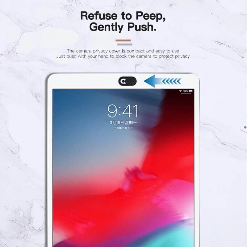 Cobertor De Cámara Antiespía Deslizante