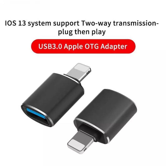 Adaptador Otg Para Iphone Lightning A Usb
