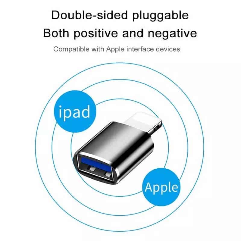 Adaptador Otg Para Iphone Lightning A Usb Gatgets Y Otros Productos Costa Rica