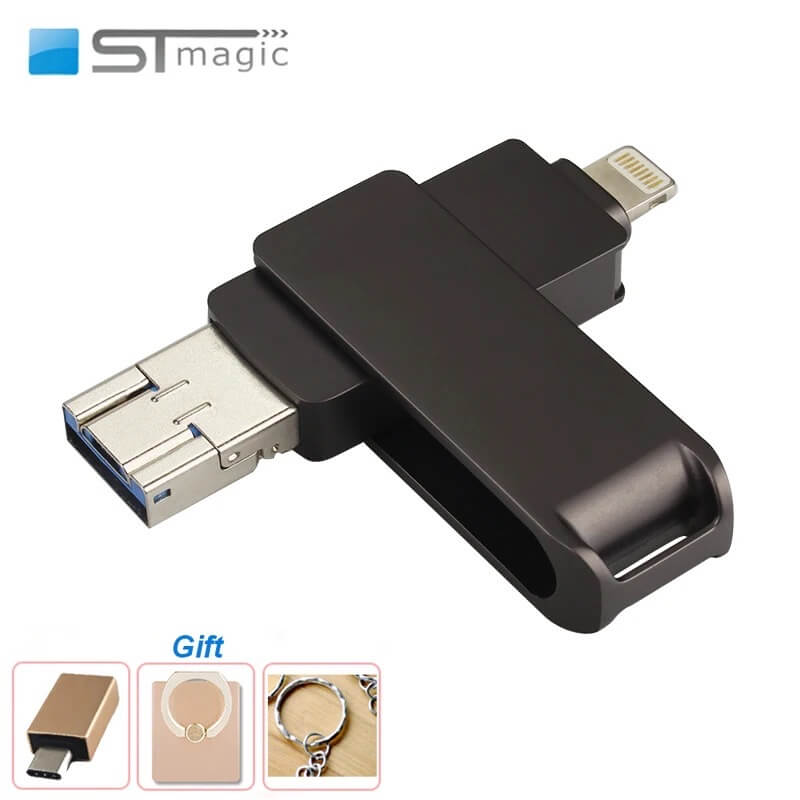 Pendrive 3 En 1 Fhashdrive Android-Pc- Android