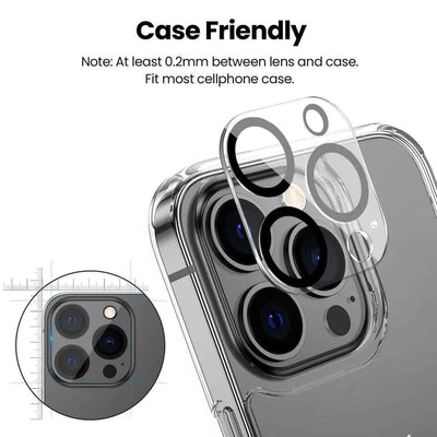 Vidrio Temperado De Cámara Iphone desde 11Pro hasta 17Promax