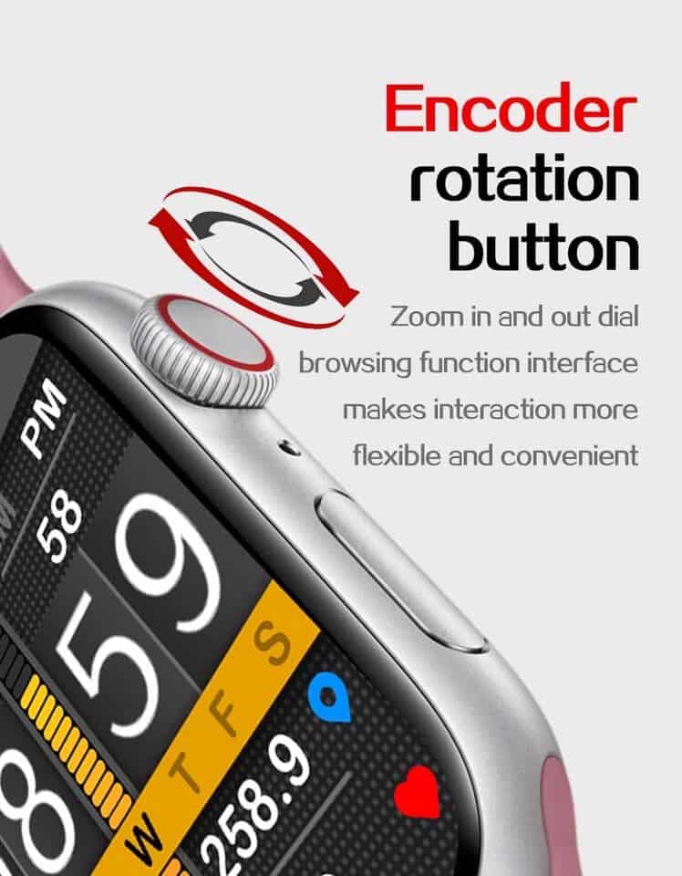 Reloj Inteligente Watch 9 Pantalla Hd De 45 Mm Con Correa De Silicón Promocion Relojes Inteligentes Costa Rica