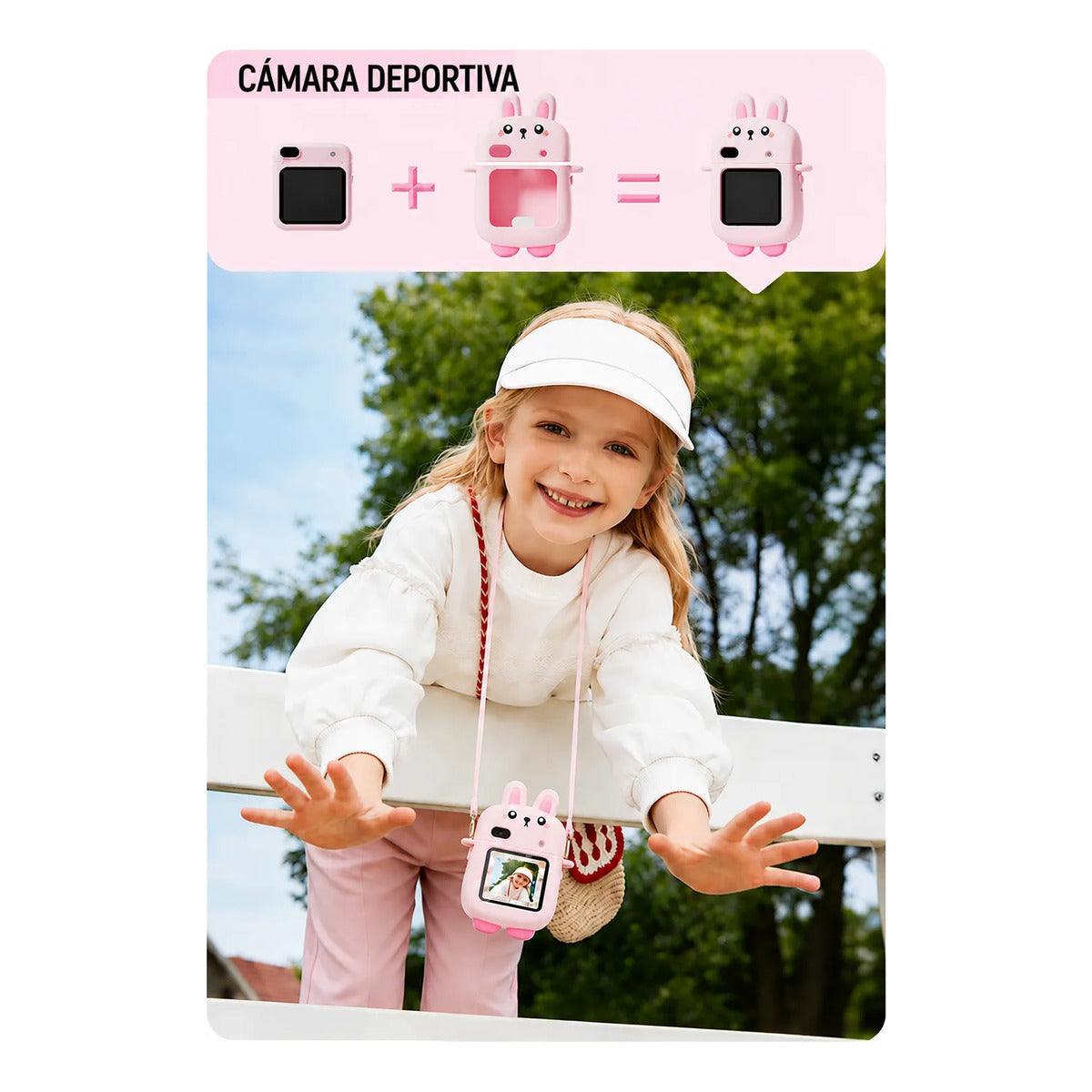 Set Reloj Inteligente Infantil 3 en 1 con Cámara Y9 48MP