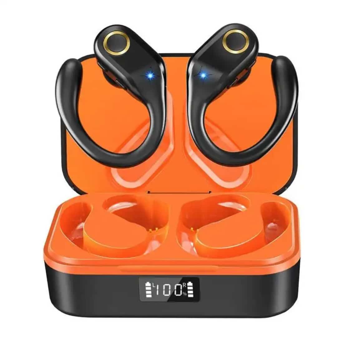 Auriculares Inalámbricos Con Cancelacion De Ruido, J10 Con Sonido Hifi, Baja Latencia, Tws, Impermeables, Gancho Para La Oreja