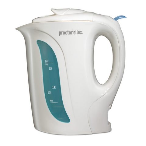 Hervidor Eléctrico Proctor Silex 1 L Blanco K2070G