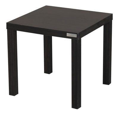 Kenneth Cole Mesita Negra 45X45X44Cm Kcwf202102-B mesa auxiliar negra MDF patas tablero hueco 45x45x44 cm estilo moderno