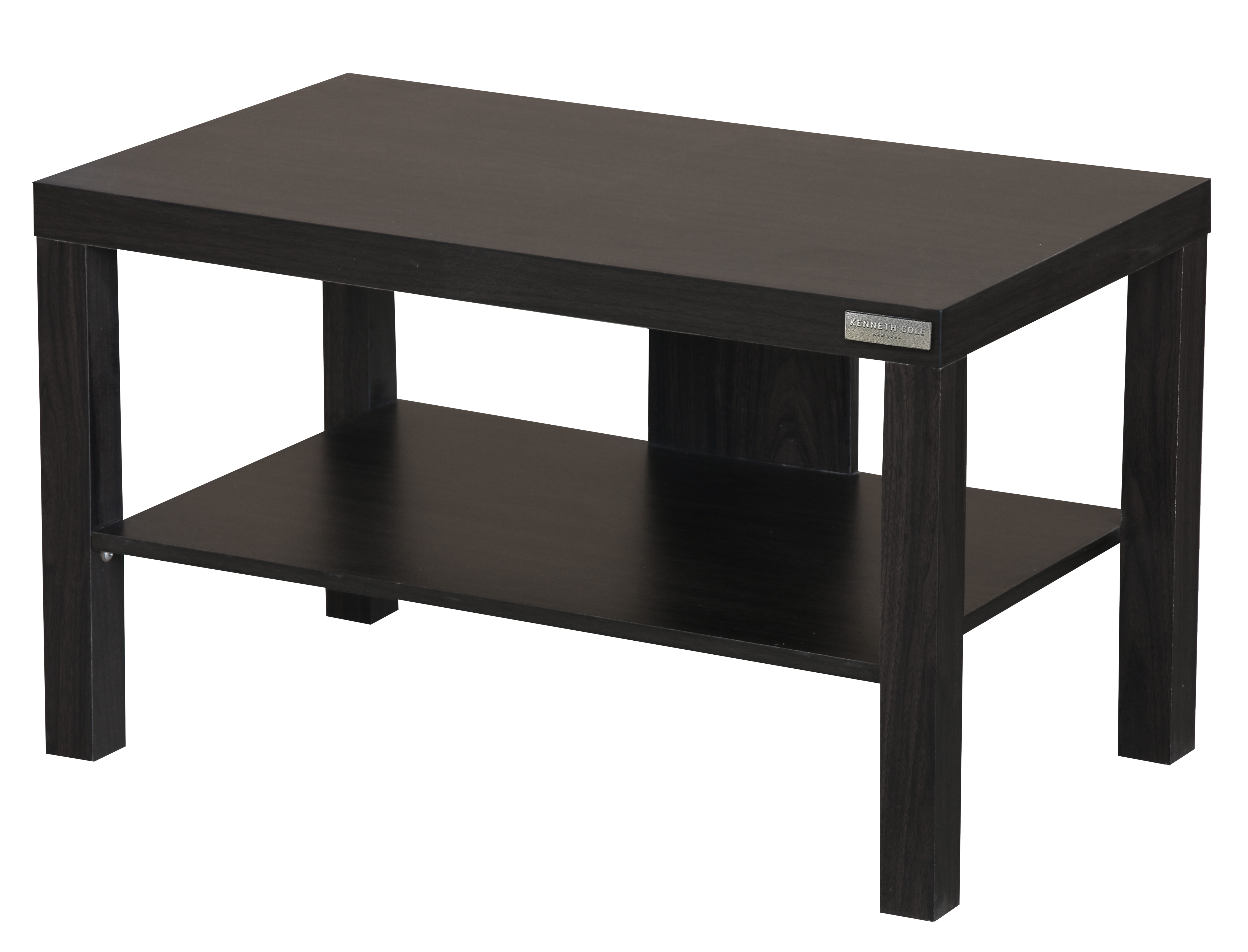 Kenneth Cole Mesa Tv Negra 67X39X40Cm Kcwf202103-B mesa para TV negra moderna con estante inferior