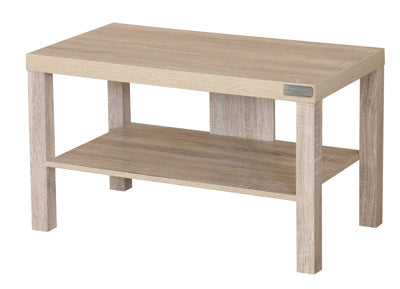 Kenneth Cole Mesa Tv Color Roble 67X39X40Cm Kcwf202103-O mesa TV roble MDF con estante inferior y patas robustas, 67x39x40cm