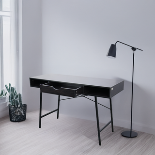 Kenneth Cole Escritorio Negro 120X48X76 Cm Kcwf202108-B Decoracion Costa Rica