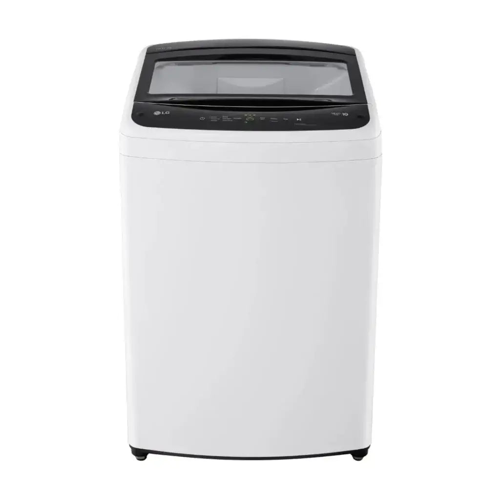 Lavadora LG 18 kg carga superior modelo WT18WVTM color blanco, ideal para familias grandes y cargas voluminosas.