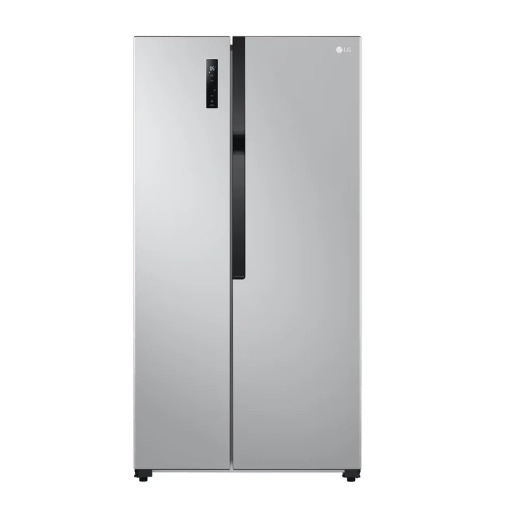 LG Refrigerador Side by Side 18 pies color Plateado GS51BPP con tecnología Smart Inverter y Total No Frost