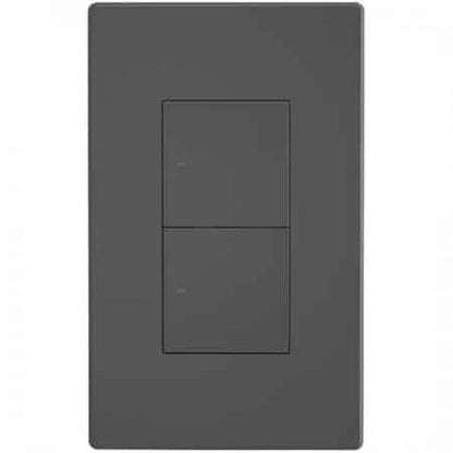 Interruptor de Pared Inteligente Smart Sonoff SwitchMan M5-2C-120 Wi-Fi/Bluetooth/2 Botones - Dim Gray
