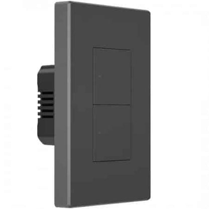 Interruptor de Pared Inteligente Smart Sonoff SwitchMan M5-2C-120 Wi-Fi/Bluetooth/2 Botones - Dim Gray