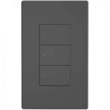 Interruptor de Pared Inteligente Smart Sonoff SwitchMan M5-3C-120 Wi-Fi/Bluetooth/3 Botones - Dim Gray