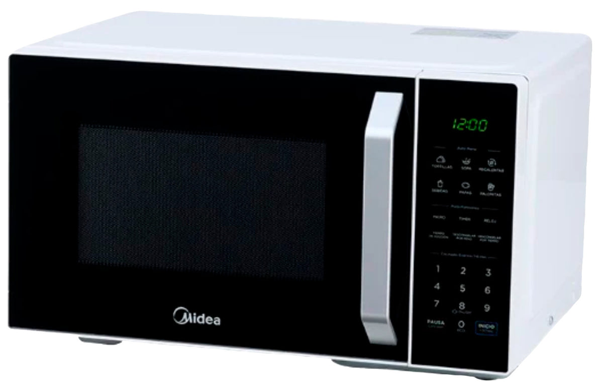 Midea microondas 1.1pc puerta negra MMDX11S2BW-CA Microondas Costa Rica