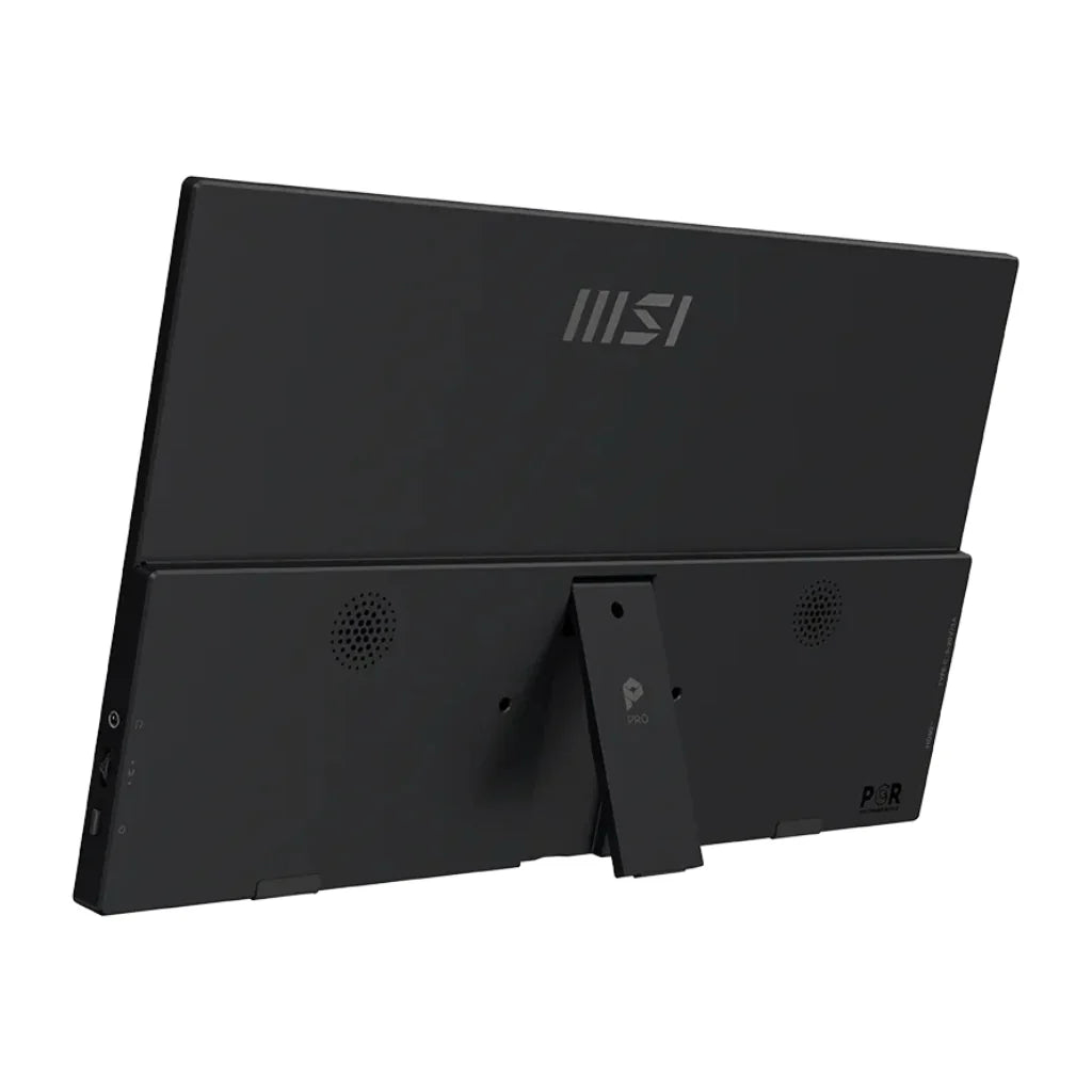 Monitor msi pro mp165 e6 15.6 pulg plano 1920 x 1080 60hz ips 9s6-3pe50m-004 negro