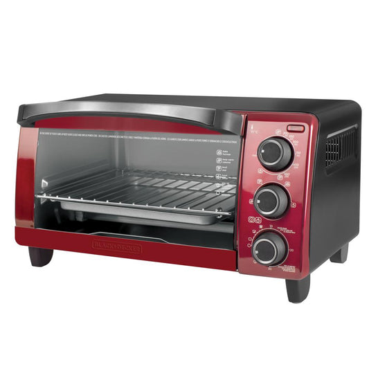 Black + Decker Horno 4 Rebanadas Rojo To1755Srg-La