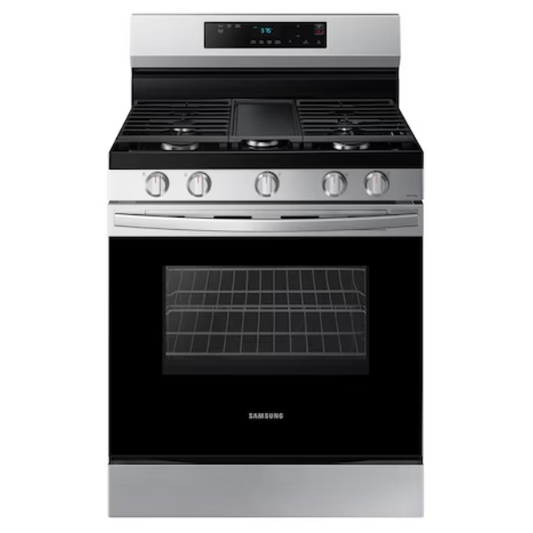 Cocina Samsung Gas 30″ 5 Quemadores NX60A6115SS/AP