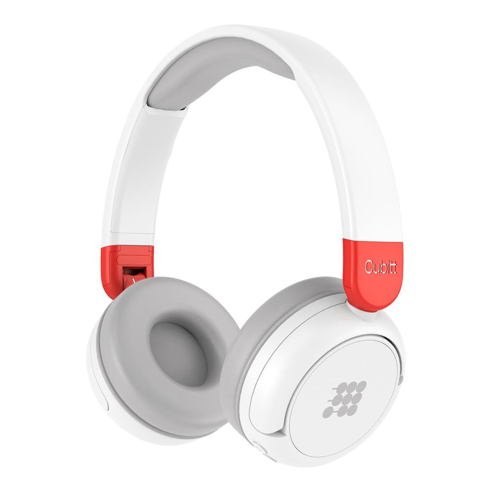 AUDIFONO INALAMBRICO CUBITT WE BLANCO para niños con diseño seguro y cómodo