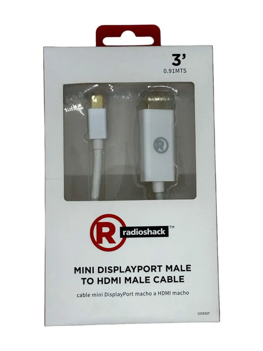 Mini Displayport Male To Hdmi Male Cable