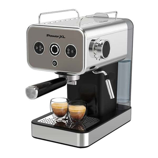 Máquina De Café Espresso Doble Semi Automática, Em0112-0Spla Power Xl