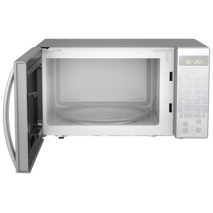 Whirlpool microondas 1,1 pies plateado natural acabado espejo WM1211D