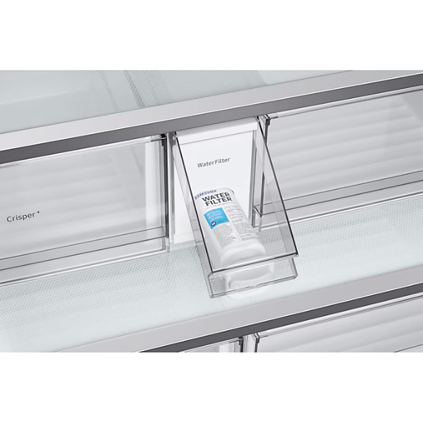 Refrigerador SAMSUNG  Bespoke 24 Pies 3 Door Fdr Twin Cooling Blanco/Gris