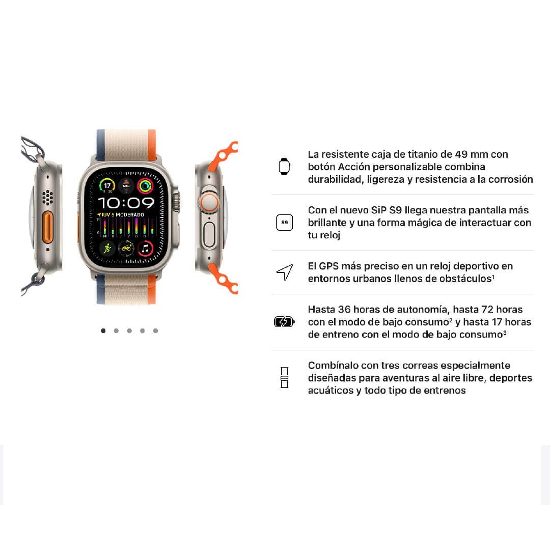 Apple Watch Ultra Serie 2: El Reloj Inteligente Más Avanzado De Apple Smartwatch Costa Rica