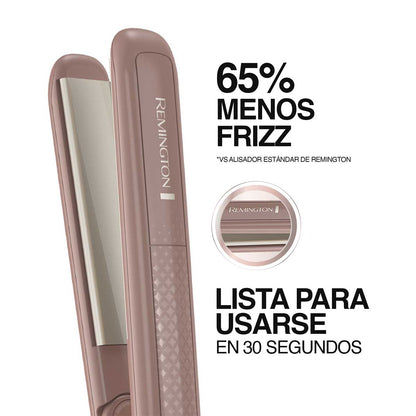 Remington plancha alisadora ceramica con macadamia - S6300M (110)