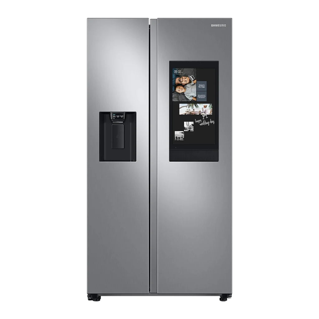 Refrigeradora Samsung Top Mount Rs22A5561S9/Ap 22" Con Pantalla Y Dispensador