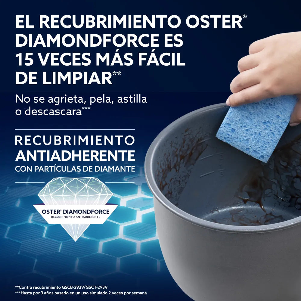 Nueva Multiolla Express multiusos - Turbo - 5.7 Litros - Recubrimiento Diamondforce Oster