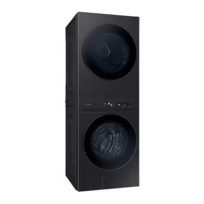 Torre de Lavado SAMSUNG Bespoke 22 kg Electrica con Laundry Hub de gran capacidad Negro